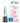 RENPHO Water Dental Flosser Teeth Cleaning, Cordless Oral Irrigator 300ML Portable Rechargeable Electric Waterflosser with 4 Modes 5 Jet Tips, IPX7 Waterproof, USB, Teeth Cleaner Pick for Home Travel_White_1165
