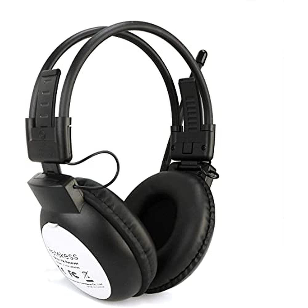 Retekess TR101 Radio Cuffia FM Pieghevole – Stereo, Ingresso AUX, 16 Livelli Volume, Batterie AA, Per Ricezione FM E Studio