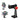 Ruittos Phone Holder for Tripod, Metal Cellphone Tripod Adapter 360 Degree Rotation Vertical Video Smartphone Bracket Clip Compatible with iPhone X XS XR 8 Samsung Galaxy S10 S9+ Huawei (Black C18)_BlackC_1