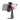 Ruittos Phone Holder for Tripod, Metal Cellphone Tripod Adapter 360 Degree Rotation Vertical Video Smartphone Bracket Clip Compatible with iPhone X XS XR 8 Samsung Galaxy S10 S9+ Huawei (Black C18)_BlackC_2745