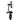 Ruittos Phone Holder for Tripod, Metal Cellphone Tripod Adapter 360 Degree Rotation Vertical Video Smartphone Bracket Clip Compatible with iPhone X XS XR 8 Samsung Galaxy S10 S9+ Huawei (Black C18)_BlackC_2747