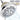 Ryamen Shower Head with Filter, Filtered Shower Head for Hard Water, 5.5" High Pressure Rainfall Fixed Showerhead with 6 Spray Settings, Water Softener Remove Chlorine, Filter Cartridge-2 Pack, Silver_Silver_1