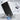 Samsung Galaxy S24 Ultra 5G Case - Clear View with Kickstand, Leather Hard PC Flip Shockproof Protective Cover (Black)_Black_1422