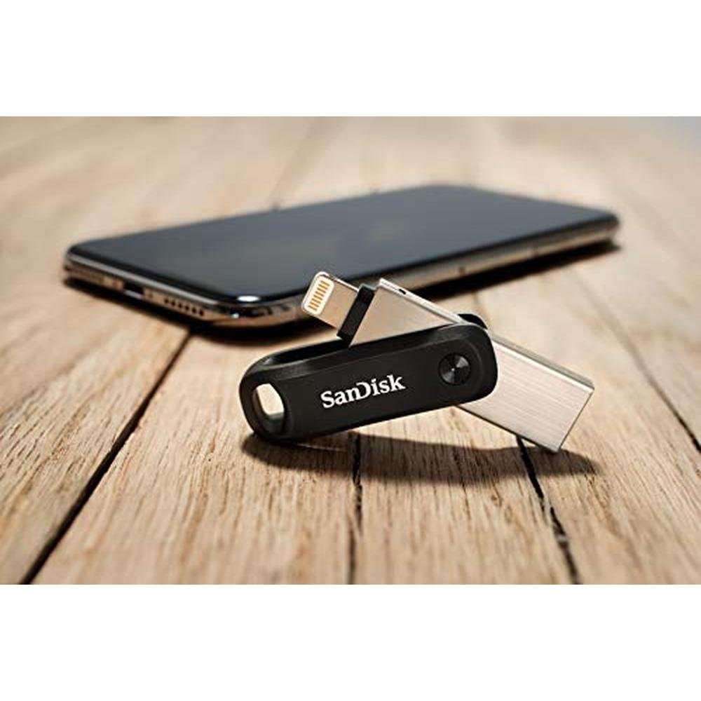 Flash Go SANDISK 128GB iXpand Flash Drive Go - For your iPhone 14 or older - Cr ...