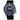 SEIKO Sports Watch for Men - 5 Sports Collection - Automatic with Manual Winding Movement, Blue Sunray Dial with Blue Bezel, Stainless Steel Case, Black Silicone Strap, and Day/Date Display_1