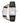 SEIKO SWR049 Watch for Men - Essentials - Water Resistant with Classic Stainless Steel Rectangular Case, White Dial with Roman Numerals, and Black Leather Strap_1