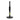 Shure by Gator Round Base Desktop Mic Stand with Standard Height-Adjustable Twist Clutch and 6" Base; (SH-DESKTOP1), Black_1