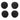 Shure RK355WS Black Foam Windscreens for SM93, Set of 4_1