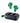 Skullcandy Dime 2 Wireless Earbuds, Bluetooth Headphones, Noise Isolating Fit, Up to 12 Hours Battery, Microphone for iPhone Android, Easy Carry with Integrated Lanyard - Dark Blue/Green, DarkBlueGreen_1