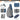 SKYSPER Sling Bag RFID Crossbody Sling Backpack Cross Body Shoulder Travel Bag Hiking Daypack for Women Men(Blue)_2826