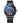 SOLLEN Car Wheel Watch for Men, Blue Racing Dial Spinning Rim Analog Watch, Japanese Quartz Luminous Men's Skeleton Watch, Stainless Steel Mesh Band Casual Water-Resistant Men's Watch 42.5mm_Blue_1
