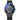 SOLLEN Car Wheel Watch for Men, Blue Racing Dial Spinning Rim Analog Watch, Japanese Quartz Luminous Men's Skeleton Watch, Stainless Steel Mesh Band Casual Water-Resistant Men's Watch 42.5mm_Blue_1