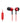 Sony Deep Bass Earphones with Smartphone Control and Mic - Metallic Red_1