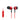 Sony Deep Bass Earphones with Smartphone Control and Mic - Metallic Red_1