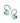 Soundcore Sport X20 by Anker, True-Wireless Workout Earbuds, Rotatable and Extendable Ear Hooks, Noise Cancelling, Deep Bass, IP68 Waterproof, Sweatproof, Dustproof, 48H Play, Sport Earbuds for Gym, Green_1