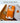 Spigen for MagSafe Wallet, Holds 3 Cards, Compatible with iPhone 17/16/15/14/13/12, Pixel 10 Series, MagSafe-Case, Pixelsnap, and Plaud Note, Transparent Card Holder - Classic C1 Tangerine_ClassicCTangerine_42