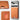 Spigen for MagSafe Wallet, Holds 3 Cards, MagFit Compatible with iPhone 17/16/15/14/13/12 Models, Pixel 10 Series, MagSafe-Cases, Pixelsnap and More, Card Holder - PU Metalic Orange (3-Cards)_317