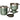 STANLEY Perfect Brew Pour Over Set | 12 oz Camp Mug with Lid Included | Drip Coffee Maker with Reusable Filter | Insulated Stainless Steel | BPA-Free | Hammertone Green_242