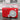 Studebaker SB2002RB Portable AM/FM Radio with Headphone Jack and Aux-in Jack with AC/DC Power (Red/White), RedWhite_19