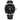 Stuhrling Original Mens Watch Black Dial Dress Watch 40mm, Ultra Slim Mens Watch Black Leather Strap, Quartz Analog Mens Wrist Watch, Classic Minimalist Watch for Men_1