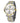 Taxau White Watch Gold Silver Watches for Mens with Day Date Quartz Analog Big Face Classic Water Resistant Luminous Dress Men's Wrist Watches_GoldSilverStrapWhiteFaceGG_1