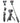 Selfie Telesin | TELESIN 40cm Mini Selfie Stick Tripod | 360 Adjustable Portable Vlog Monopod for DJI Osmo Action Cameras