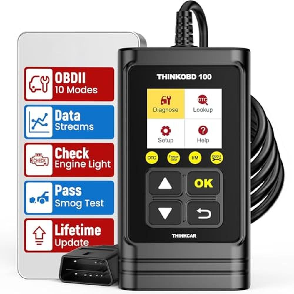 Think Car Thinkcar OBD2 | Thinkobd100 Car Scanner | Full OBD II Functions and CAN ...