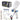 Throohills Professional HVLP Spray Gun, 1.3/1.5/1.8mm Nozzle HVLP High Atomization Flow Adjustable Pneumatic Gravity Spray Gun with 600cc Cup & Gauge for Paint Touch-Up(Blue)_1