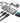 Thunderbolt 3 Dock, Docking Station, 12 in 1 Laptop Docking Station Quadruple Monitors with 4K Dual HDMI,VGA,Ethernet,USB 3.0,100W PD for USB C Device_GREY_1