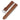 Timex 20mm Genuine Leather Strap Brown with Silver-Tone Buckle, BrownSilverTone_1