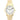 Timex Men's Easy Reader 35mm Day-Date Watch Gold-Tone Case White Dial with Gold-Tone Expansion Band_1