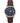Timex Men's Easy Reader 35mm Watch - Brown Strap Blue Dial Silver-Tone Case_1