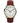 Timex Men's Easy Reader 35mm Watch - Brown Strap White Dial Gold-Tone Case_1