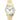 Timex Men's Easy Reader 35mm Watch Gold-Tone Case White Dial with Gold-Tone Tapered Expansion Band_1