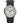 Timex Men's Easy Reader 35mm Watch Silver-Tone Case White Dial with Black FastWrap Strap, BlackSilverToneWhiteEmm_1