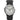 Timex Men's Easy Reader 35mm Watch Silver-Tone Case White Dial with Black FastWrap Strap, BlackSilverToneWhiteEmm_1