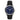 Timex Men's Easy Reader 38mm Watch Silver-Tone Case Blue Dial with Black Leather Strap_1