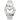 Timex Men's Easy Reader Bold 38mm Perfect Fit Watch Silver-Tone Case White Dial with Silver-Tone Expansion Band, SilverToneSilverToneWhiteBmm_1