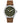 Timex Men's Expedition Scout 40mm Watch Silver-Tone Case Green Dial with Brown Leather Strap_1