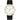 Timex Men's Modern Easy Reader 40mm Watch - Black Strap White Dial Gold-Tone Case, BlackGoldToneWhite_1