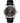 Timex Men's TW2R86600 Classic 39mm Black/Silver-Tone Croco Pattern Leather Strap Watch, BlackSilverToneBlack_1