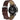 Timex Men's Waterbury Classic Moon Phase 40mm Watch - Brown Strap Blue Dial Stainless Steel Case, BrownStainlessSteelBlue_194