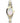 Timex Women's Cavatina 18mm Watch - Two-Tone Expansion Band Mother of Pearl Dial Gold-Tone Case_1