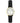 Timex Women's Easy Reader 25mm Watch Gold-Tone Case White Dial with Black Leather Strap_1