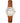 Timex Women's Easy Reader 25mm Watch Gold-Tone Case White Dial with Honey Brown Croco Leather Strap, BrownGoldToneWhiteCmm_1