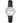 Timex Women's Easy Reader 25mm Watch Silver-Tone Case White Dial with Black Leather Strap, BlackSilverToneWhite_1