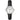 Timex Women's Easy Reader 25mm Watch Silver-Tone Case White Dial with Black Leather Strap, BlackSilverToneWhite_1
