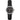 Timex Women's Easy Reader 25mm Watch Silver-Tone Case Black Dial with Black Leather Strap, BlackSilverToneBlackmm_1