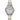 Timex Women's Easy Reader 25mm Watch Silver-Tone Case White Dial with Two-Tone Expansion Band, TwoToneTwoToneWhitemm_1