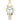 Timex Women's Easy Reader 25mm Watch Two-Tone Case White Dial with Tapered Expansion Band_TwoToneTwoToneWhitemm_1